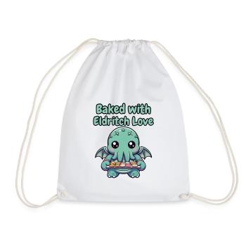 Gebacken mit eldritch love - Turnbeutel - Weiß - Vorne