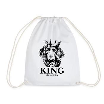 Caille Allemande Chien Roi de tout Wilsigns - Sac de sport léger - blanc - Devant