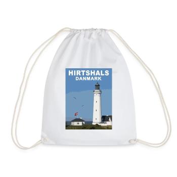 Hirtshals Fyr - Phare de Hirtshals - Sac de sport léger - blanc - Devant