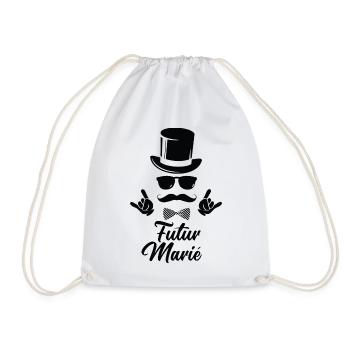 C'est Mon EVG - Enterrement de vie de garçon EVG - Sac de sport léger - blanc - Devant