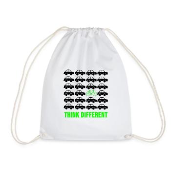 Fahrrad Shirt Rennrad Radfahren Radsport Geschenk - Turnbeutel - Weiß - Vorne