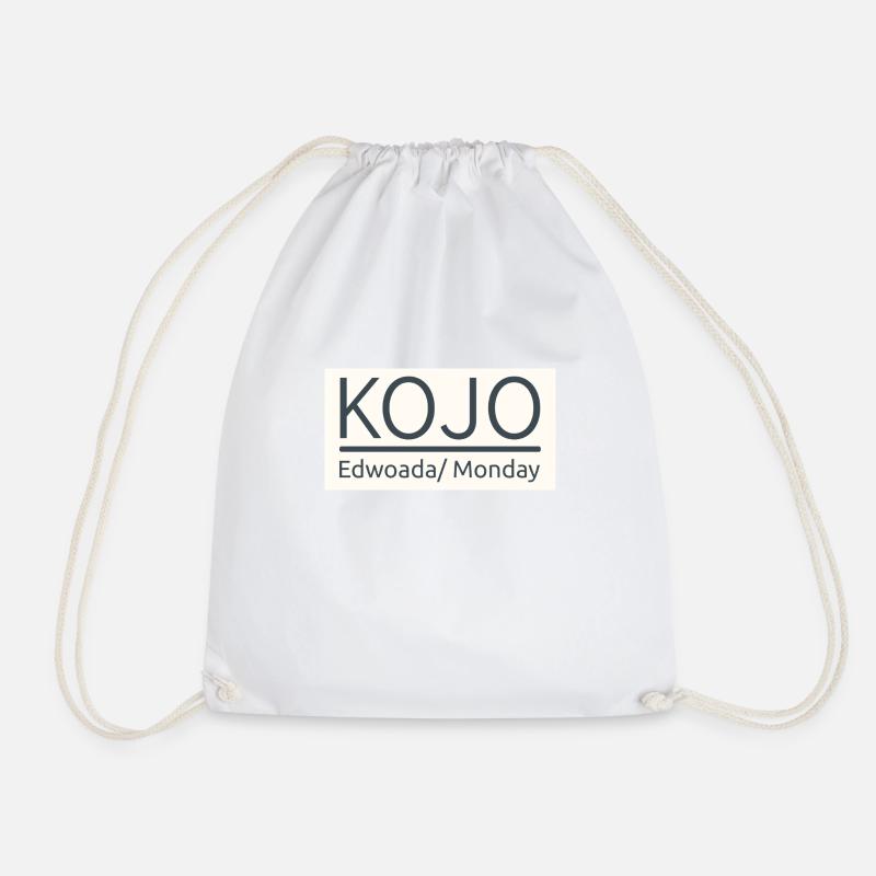 Kojo/ Kwadwo - Turnbeutel - Weiß