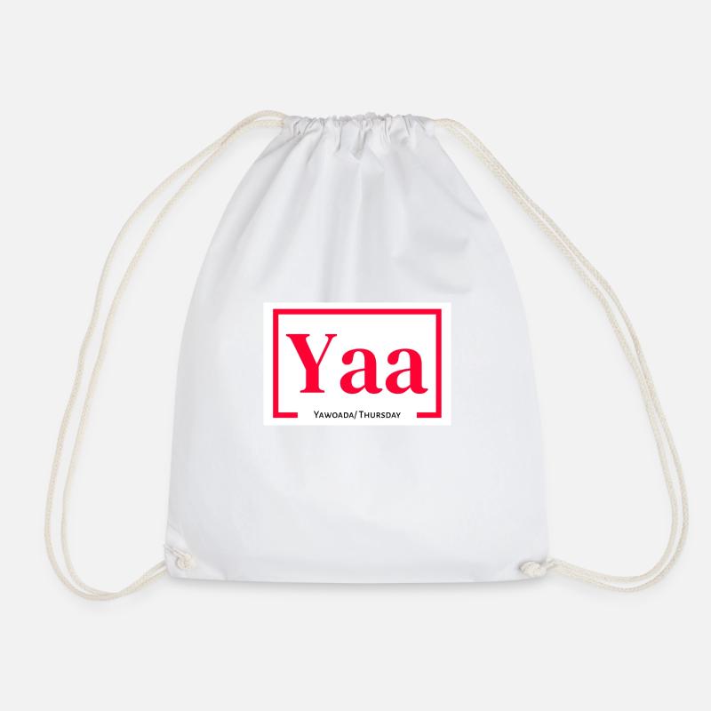 Yaa - Turnbeutel - Weiß