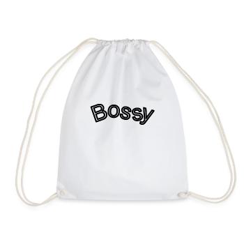 Bossy2 - Turnbeutel - Weiß - Vorne