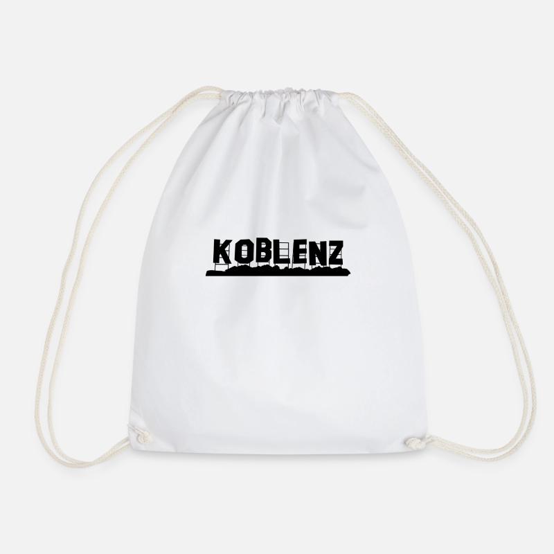 Koblenz - Turnbeutel - Weiß