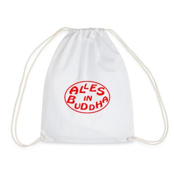 alles in buddha - Turnbeutel - Weiß - Vorne