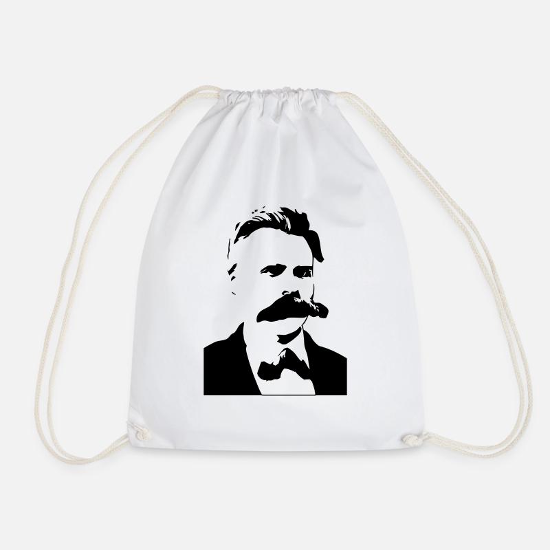 Friedrich Nietzsche - Sac de sport léger - blanc