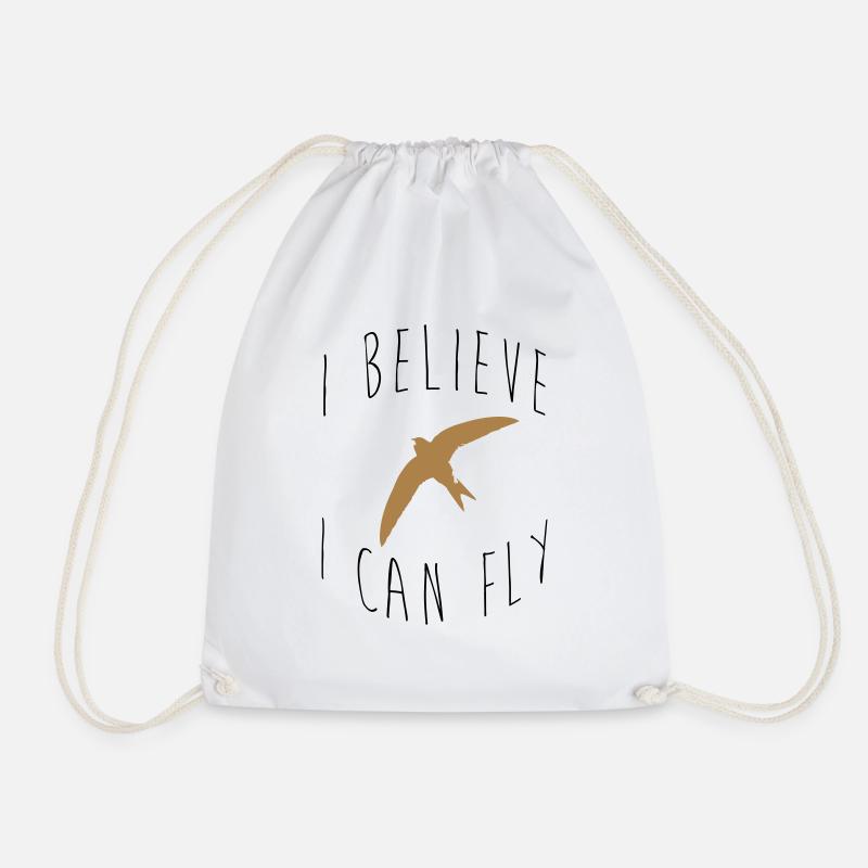 I believe I can fly - Sac de sport léger - blanc