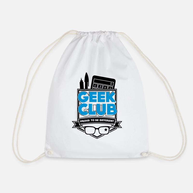 Geek Club - Turnbeutel - Weiß