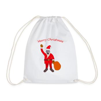Pandémie Du Père Noël - Sac de sport léger - blanc - Devant