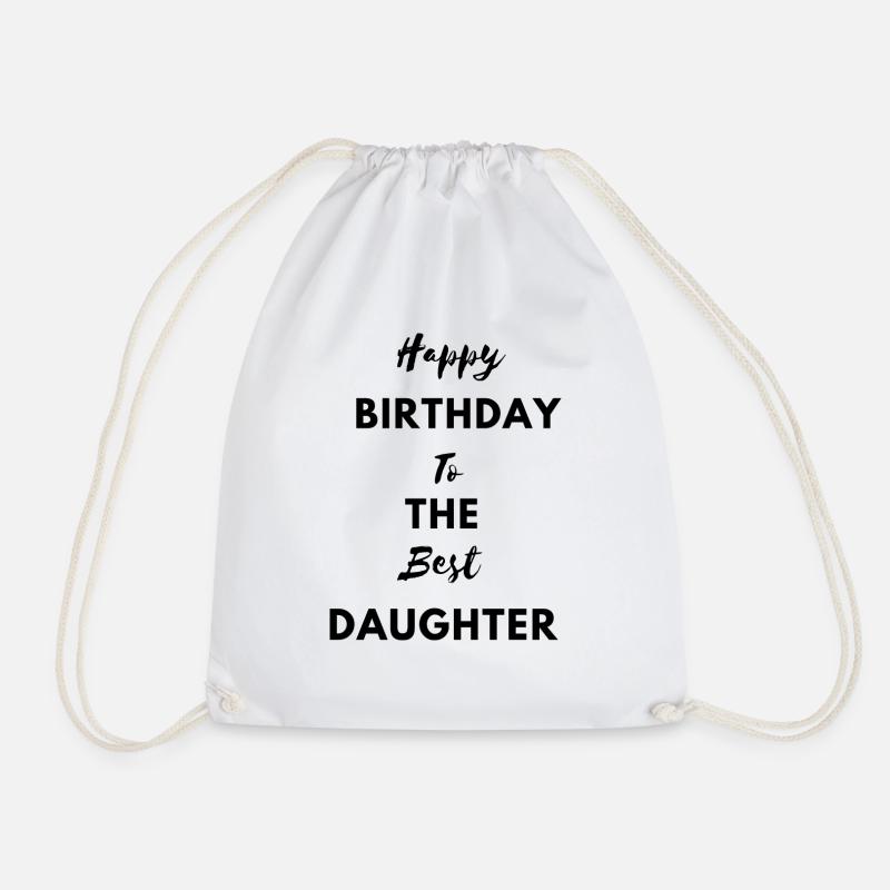 Birthday - Turnbeutel - Weiß