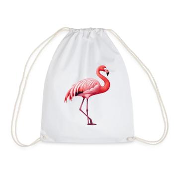 Flamant - Sac de sport léger - blanc - Devant
