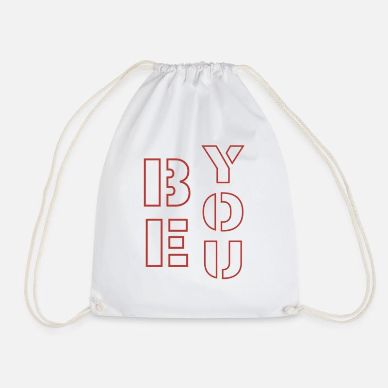 Be you - Turnbeutel - Weiß