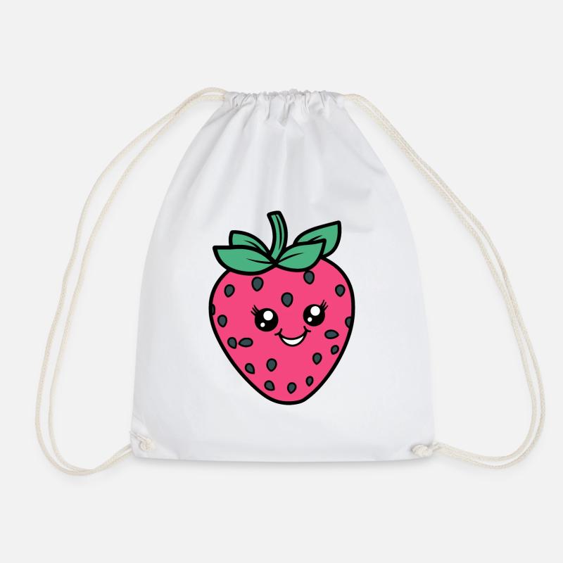 Strawberry Princess - Turnbeutel - Weiß