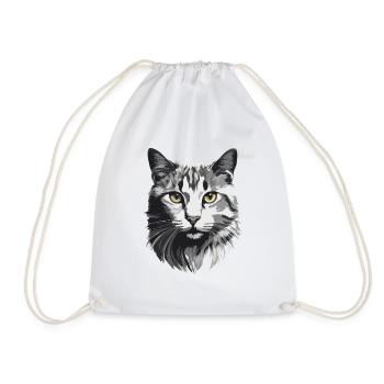 Gatito. - Turnbeutel - Weiß - Vorne