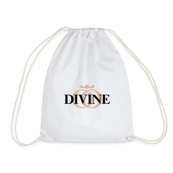 DIVINE OPPOLINE – Weibliche Energiekollektion - Turnbeutel - Weiß - Vorne