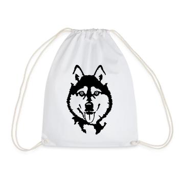 Husky - Sac de sport léger - blanc - Devant