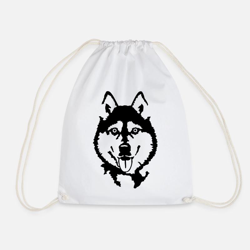 Husky - Turnbeutel - Weiß