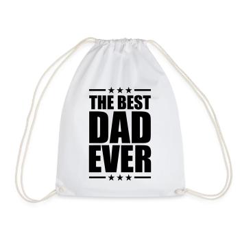 Best Dad Ever - Sac de sport léger - blanc - Devant