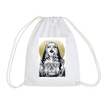 Night Rituals - Drawstring Bag - white - Front