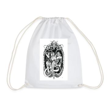 Latex Ladies of the Night - Drawstring Bag - white - Front