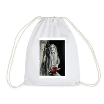 Bloody Valentine's Day - Drawstring Bag - white - Front