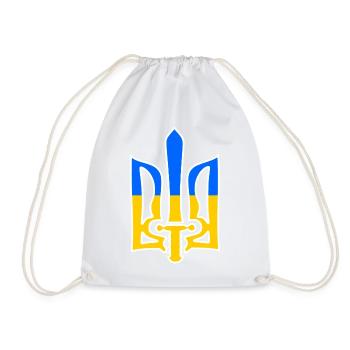 ukraine - Turnbeutel - Weiß - Vorne