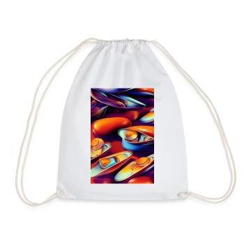 Mussels - Drawstring Bag - white - Front