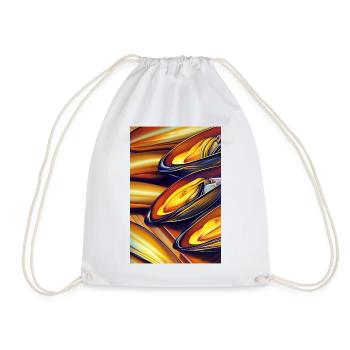 Mussels - Drawstring Bag - white - Front