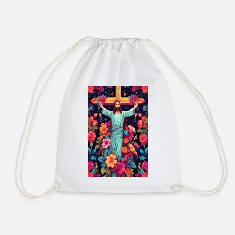Jesus Christus - Turnbeutel - Weiß