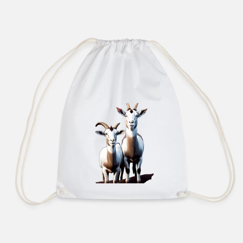 CHÈVRES II - Sac de sport léger - blanc
