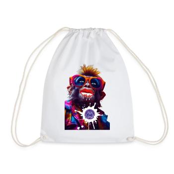 Tu fais vibrer mon monde - Sac de sport léger - blanc - Devant