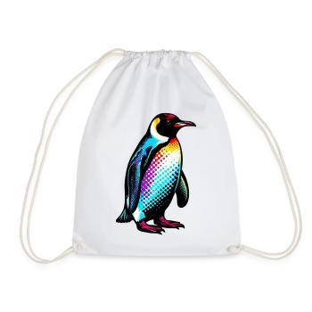 Pingouin - Sac de sport léger - blanc - Devant