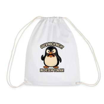Ne me regarde pas dans ce ton drôle d’oiseau - Sac de sport léger - blanc - Devant