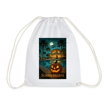 Sommerween - Turnbeutel - Weiß - Vorne