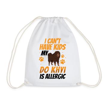 Have a Do Khyi Tibetan Mastiff - Drawstring Bag - white - Front