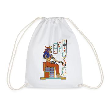 SERKET La Déesse Scorpion - Sac de sport léger - blanc - Devant
