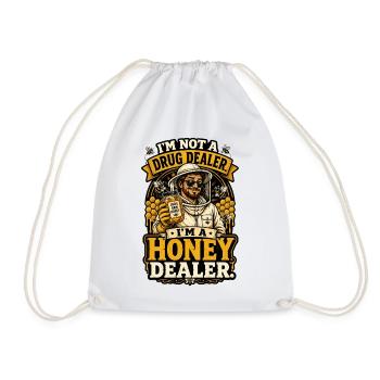 Honey Dealer Beekeeper - Turnbeutel - Weiß - Vorne