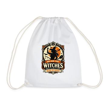 We Are The Witches Roar - Turnbeutel - Weiß - Vorne