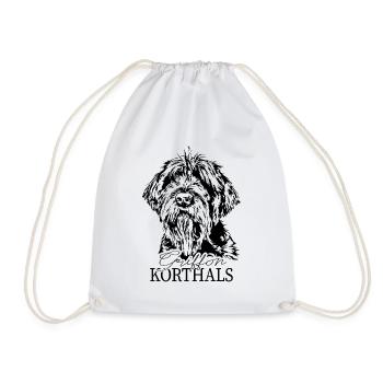 GRIFFON KORTHALS Portrait Chiens de chasse Chiens Wilsigns - Sac de sport léger - blanc - Devant