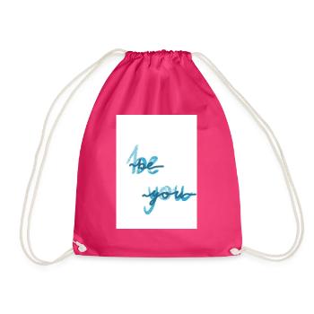 Unique - Drawstring Bag - fuchsia - Front