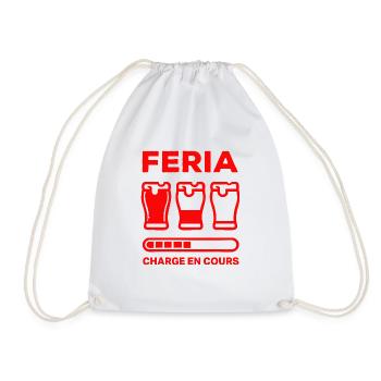 Aperitif feria loading - Turnbeutel - Weiß - Vorne