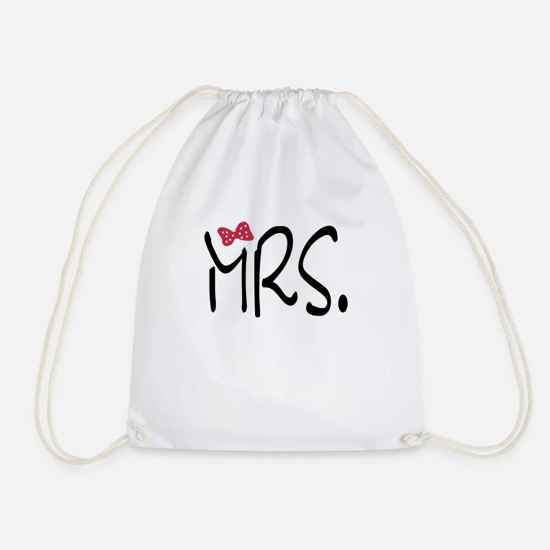 mrs - Turnbeutel - Weiß