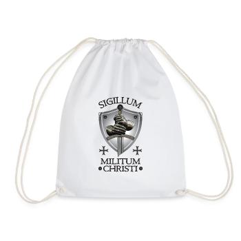 Sigillum Militum Christi - Turnbeutel - Weiß - Vorne