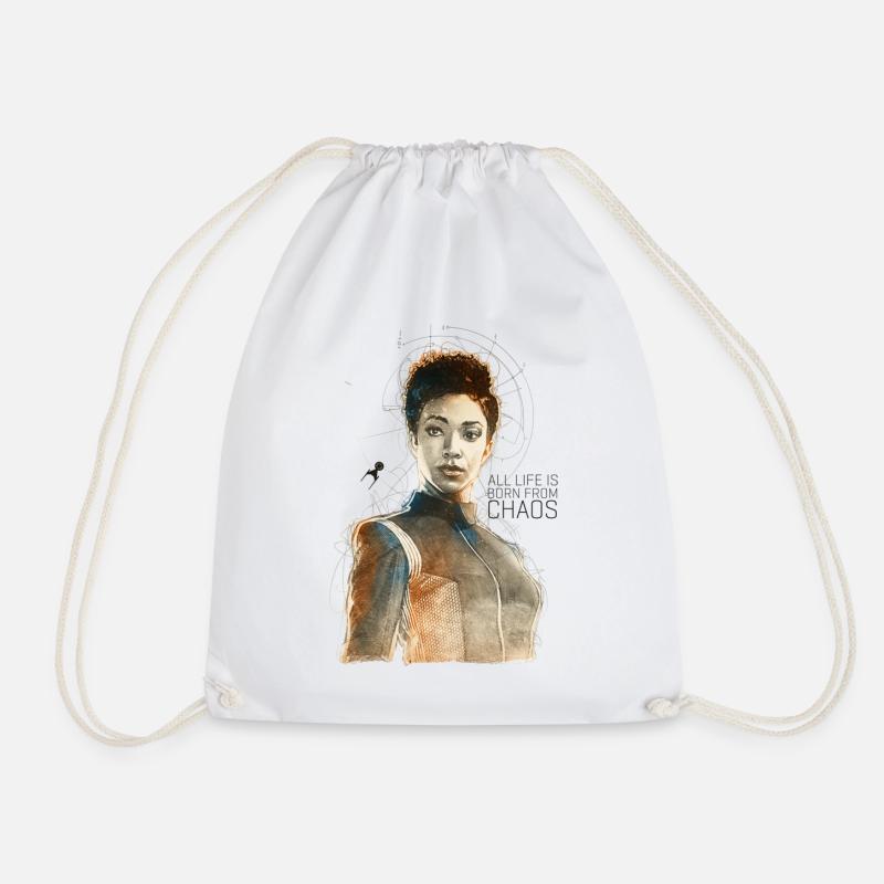 Star Trek Discovery Michael Burnham Porträt - Turnbeutel - Weiß