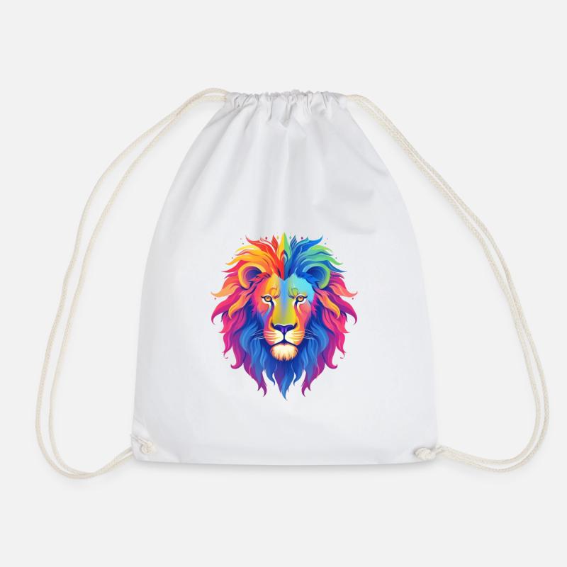 Bride Lion - Turnbeutel - Weiß