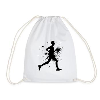 Jogging Femme Jogging Jogging Homme Course à pied - Sac de sport léger - blanc - Devant