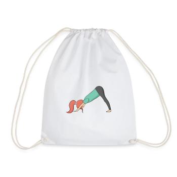 Yoga - Sac de sport léger - blanc - Devant