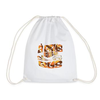 À plus dans le bus - Cadeau d'anniversaire humour - Sac de sport léger - blanc - Devant