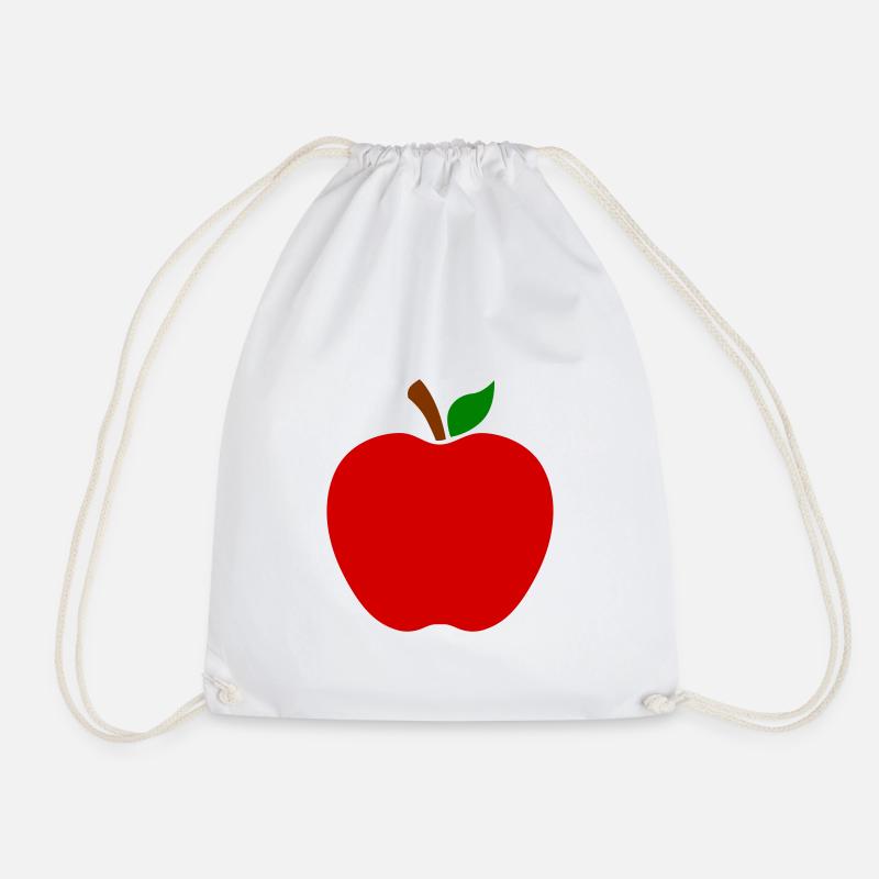 Apfel - Turnbeutel - Weiß